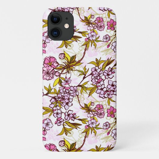 Coques Case-Mate iPhone Motif en fleurs de cerisiers (Dos)