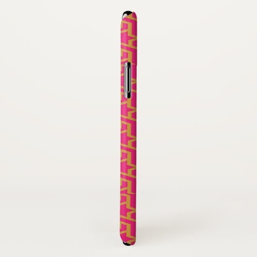Coques Case-Mate iPhone Motif en forme d'étoile arabe (Dos/Droite)