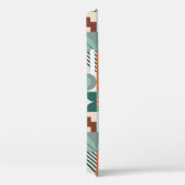 Coques Case-Mate iPhone Motif en mosaïque abstrait et géométrique. (Verso / Droite)