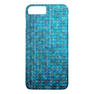 Case-Mate iPhone Case Motif en mosaïque bleue