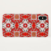 Coques Case-Mate iPhone Motif en mosaïque de céramique portugaise (Dos (Horizontal))