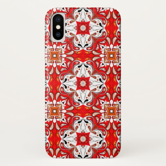 Coques Case-Mate iPhone Motif en mosaïque de céramique portugaise (Dos)