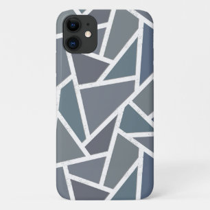 Case-Mate iPhone Case Motif en mosaïque gris bleu