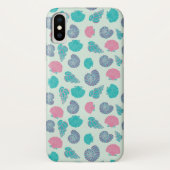 Coques Case-Mate iPhone Motif en pastel 1 de coquillage (Dos)