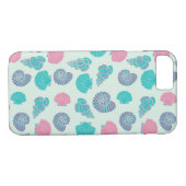 Coques Case-Mate iPhone Motif en pastel 1 de coquillage (Dos (Horizontal))