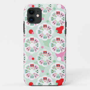 Case-Mate iPhone Case motif en pastel d'arrière - plan de hibou de fleu