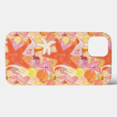 Coques Case-Mate iPhone Motif en pastel de créature de mer (Verso (horizontal))