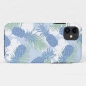 Coques Case-Mate iPhone Motif en pastel tropical d'ananas (Dos (Horizontal))