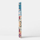 Coques Case-Mate iPhone Motif en patchwork floral sans couture. Vérificate (Verso / Droite)