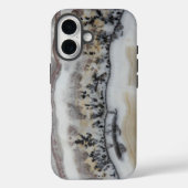 Coques Case-Mate iPhone Motif en pierre de taille Dendritic Agate (Verso)