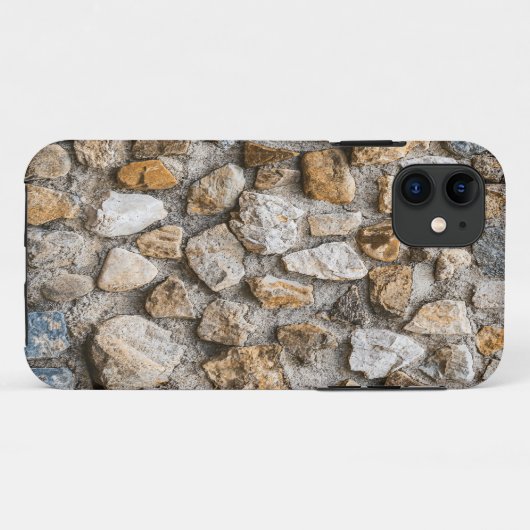 Coques Case-Mate iPhone Motif en pierre, pierre naturelle (Dos (Horizontal))