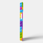 Coques Case-Mate iPhone Motif en plastique de blocs de construction (Verso / Droite)