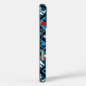 Coques Case-Mate iPhone Motif en verre de vin rouge (Verso / Droite)