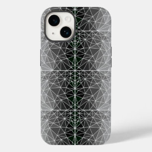 Coque Pour iPhone 14 Motif en verre tendu 03.Gris.Hors ligne BG