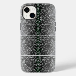 Coque Pour iPhone 14 Plus Motif en verre tendu 03.Gris.Hors ligne BG