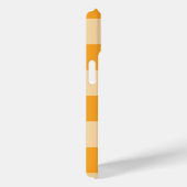 Coques Case-Mate iPhone Motif En vichy jaune (Verso / Droite)