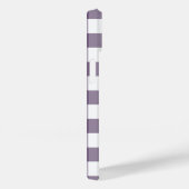 Coques Case-Mate iPhone Motif En vichy violet et blanc (Verso / Droite)