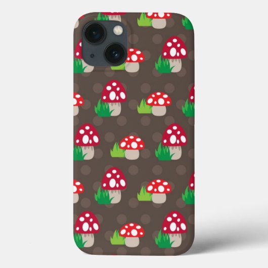 Coques Case-Mate iPhone motif enfant champignon (Verso)