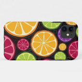 Coques Case-Mate iPhone Motif et arrière - plan oranges (Dos (Horizontal))