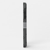 Coques Case-Mate iPhone Motif et calligraphie gris mignon (Dos/Gauche)