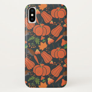 Case-Mate iPhone Case Motif et carottes citrouille rouge sans soudure