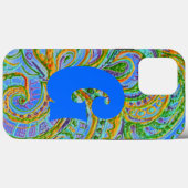 Coques Case-Mate iPhone Motif et monogramme d'Imaginaire d'art populaire (Verso (horizontal))