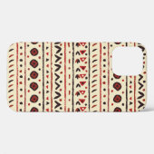 Coques Case-Mate iPhone Motif ethnique Abstrait sans faille (Verso (horizontal))