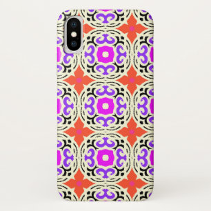 Coque iPhone X Motif ethnique avec motifs marocains