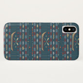Coques Case-Mate iPhone Motif ethnique de pêche (Dos (Horizontal))