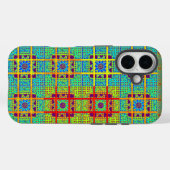 Coques Case-Mate iPhone Motif ethnique maya (Verso (horizontal))