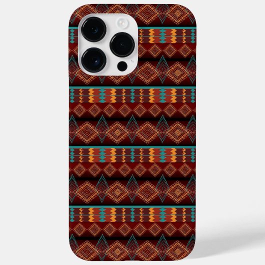 Coques Case-Mate iPhone motif ethnique sud-ouest (Verso)