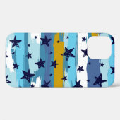 Coques Case-Mate iPhone Motif étoile : Arrière - plan polyvalent (Verso (horizontal))
