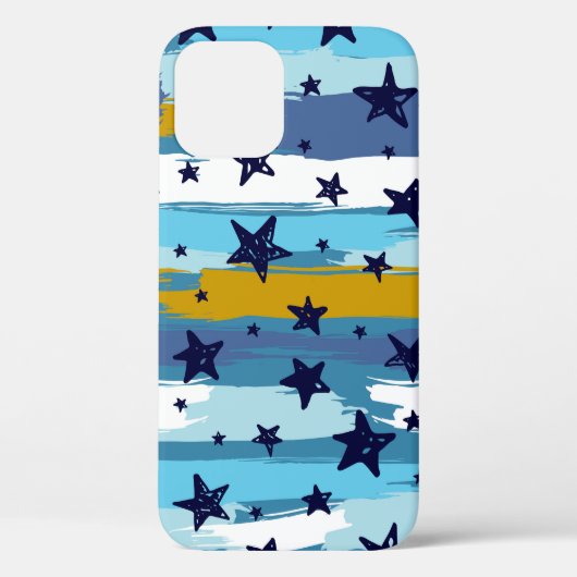Coques Case-Mate iPhone Motif étoile : Arrière - plan polyvalent (Verso)