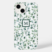 Coques Case-Mate iPhone Motif Eucalyptus aquarelle (Verso)