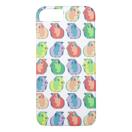 Coques Case-Mate iPhone Motif fait sur commande de cobaye d'art de bruit (Dos)