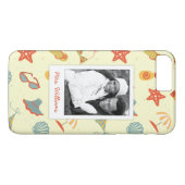 Coques Case-Mate iPhone Motif fait sur commande de photo et de plage d'été (Dos (Horizontal))