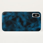 Coques Case-Mate iPhone Motif fantaisie bleu (Dos (Horizontal))