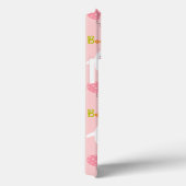 Coques Case-Mate iPhone Motif fantôme d'Halloween rose (Verso / Droite)