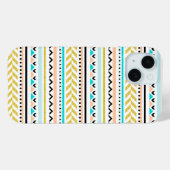 Coques Case-Mate iPhone Motif féministe géométrique Aztec inspiré (Verso (horizontal))