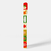 Coques Case-Mate iPhone Motif festif de Noël (Verso / Droite)