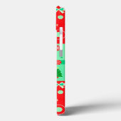 Coques Case-Mate iPhone Motif festif de Noël (Verso / Gauche)