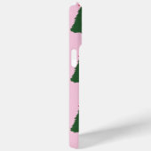 Coques Case-Mate iPhone Motif Festive Pink Christmas Tree (Verso / Droite)