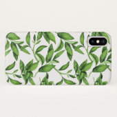 Coques Case-Mate iPhone Motif Feuille aquarelle (Dos (Horizontal))