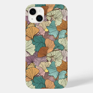 Coque Pour iPhone 14 Plus Motif feuille coloré