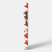 Coques Case-Mate iPhone Motif Feuille de Red Maple. Motif d'automne (Verso / Gauche)