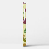 Coques Case-Mate iPhone Motif Feuille d'olive et d'olive rustique (Verso / Gauche)