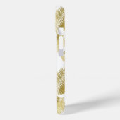 Coques Case-Mate iPhone Motif Feuille Gold Foil Palm (Verso / Gauche)