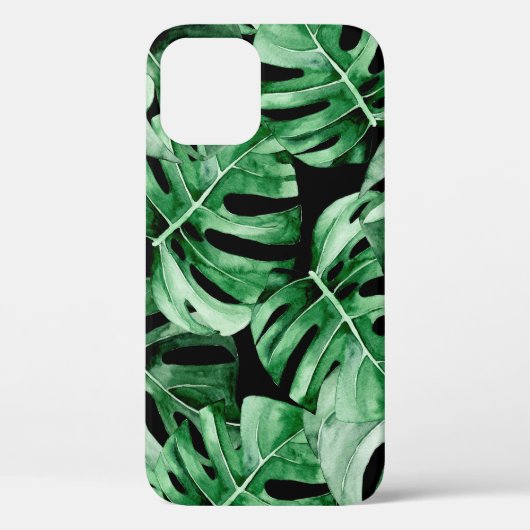 Coques Case-Mate iPhone Motif feuille Monstera (Verso)