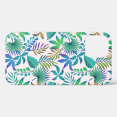 Coques Case-Mate iPhone Motif feuille tropical (Verso (horizontal))
