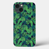 Coques Case-Mate iPhone Motif Feuille tropical (Verso)